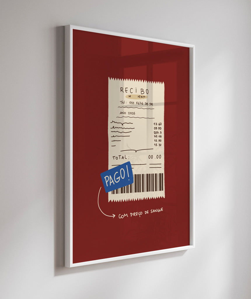 Quadro O Preço foi Pago