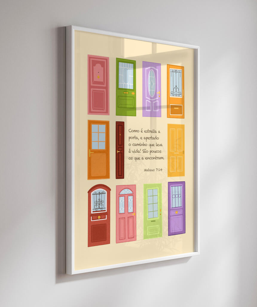 Quadro Porta Estreita