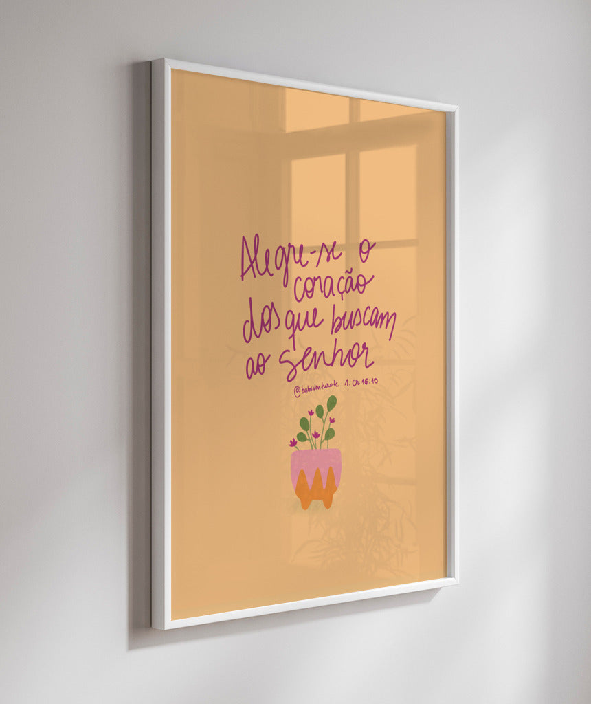 Quadro Alegre-se