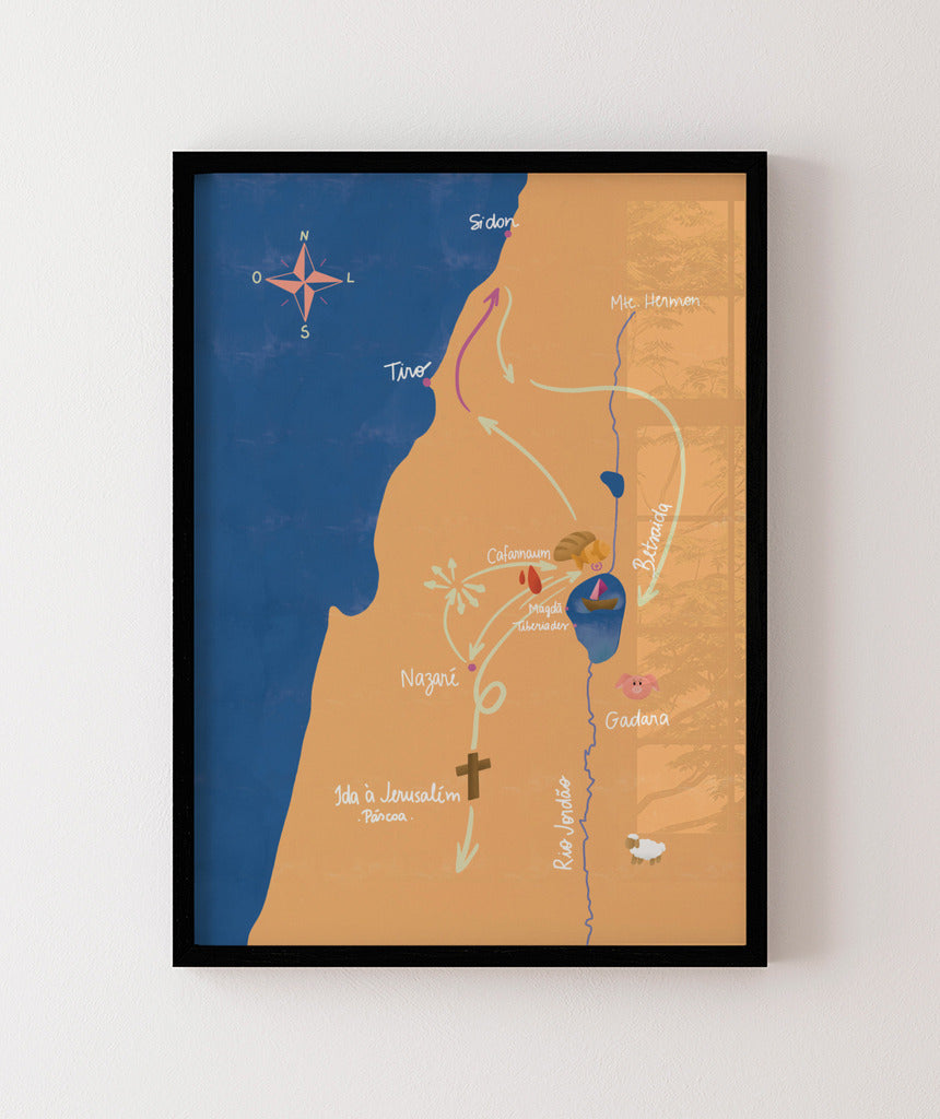 Quadro Caminhos de Jesus