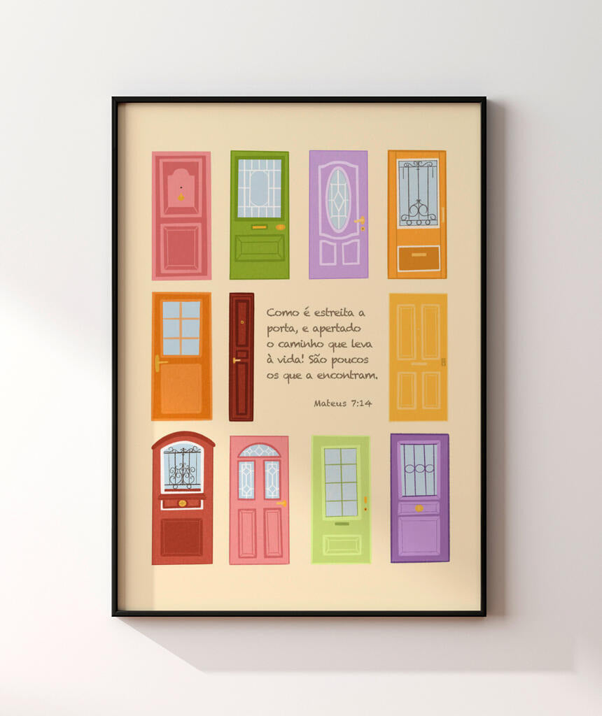 Quadro Porta Estreita