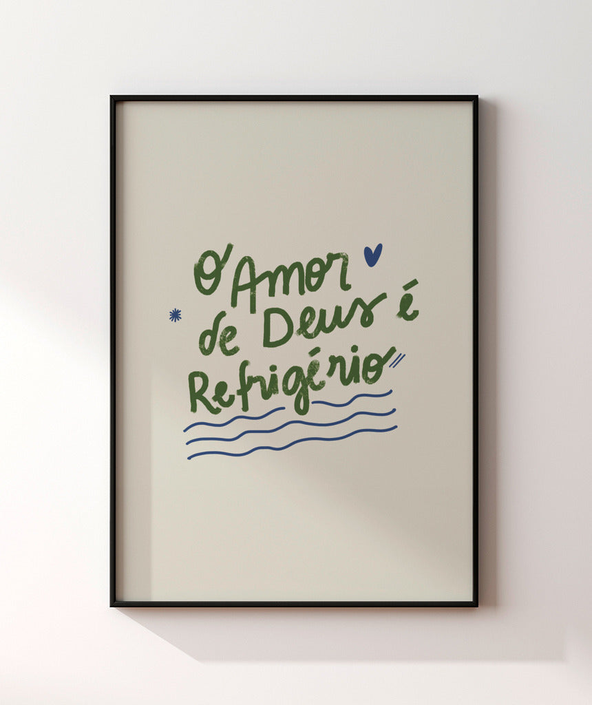 Quadro O Amor de Deus