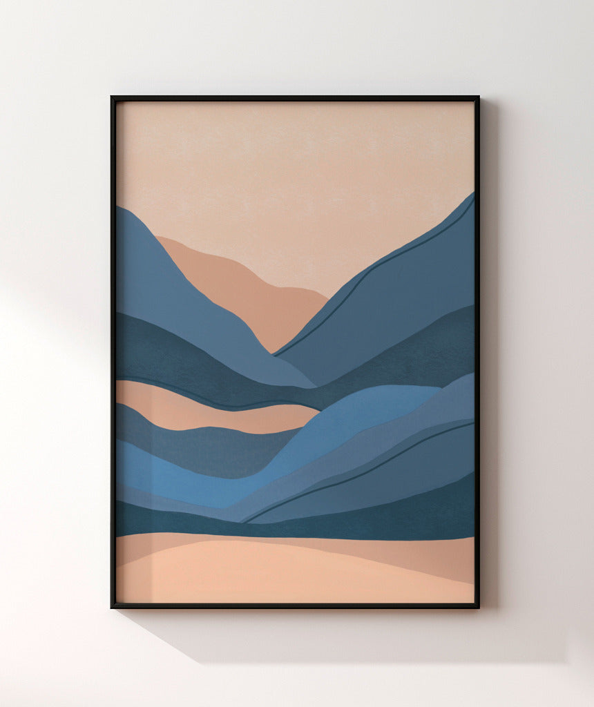 Quadro Monte Azul
