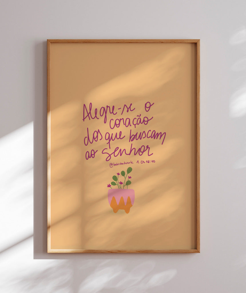 Quadro Alegre-se