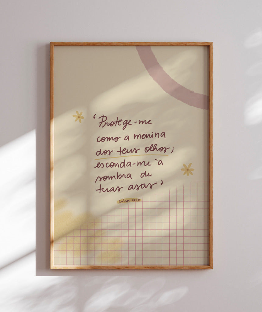 Quadro Salmos 17:8
