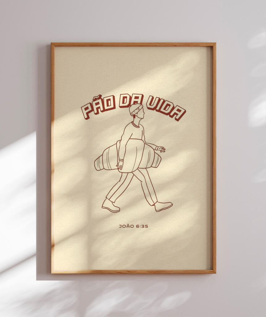 Quadro Pão da Vida