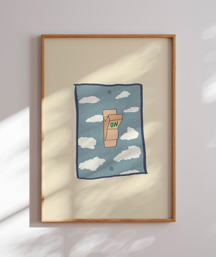 Quadro Ligado no Céu