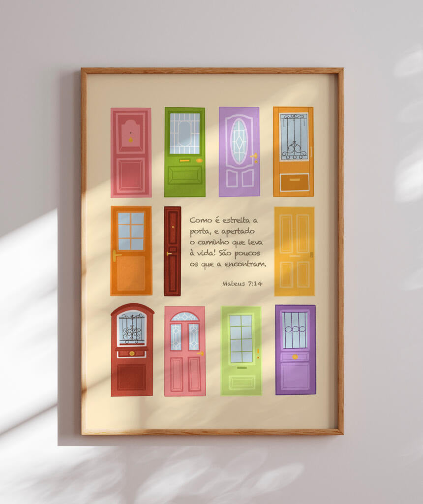 Quadro Porta Estreita