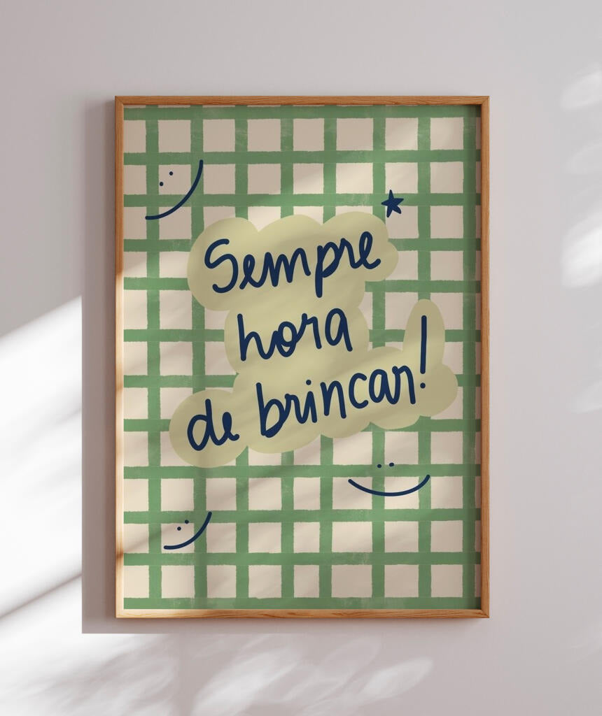 Sempre Hora de Brincar verde