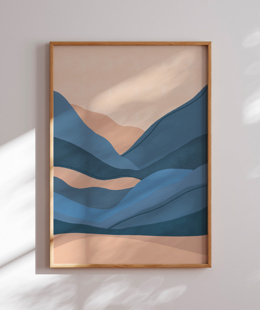 Quadro Monte Azul