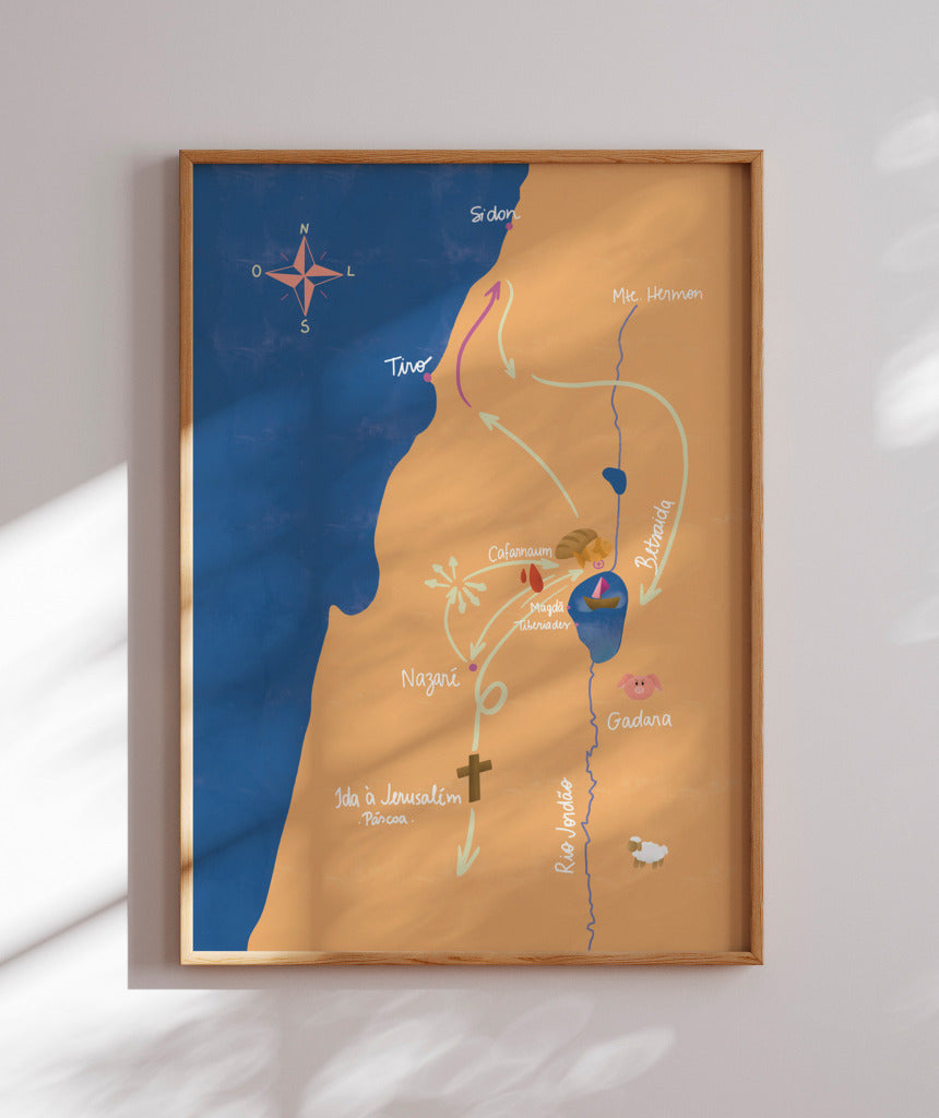 Quadro Caminhos de Jesus