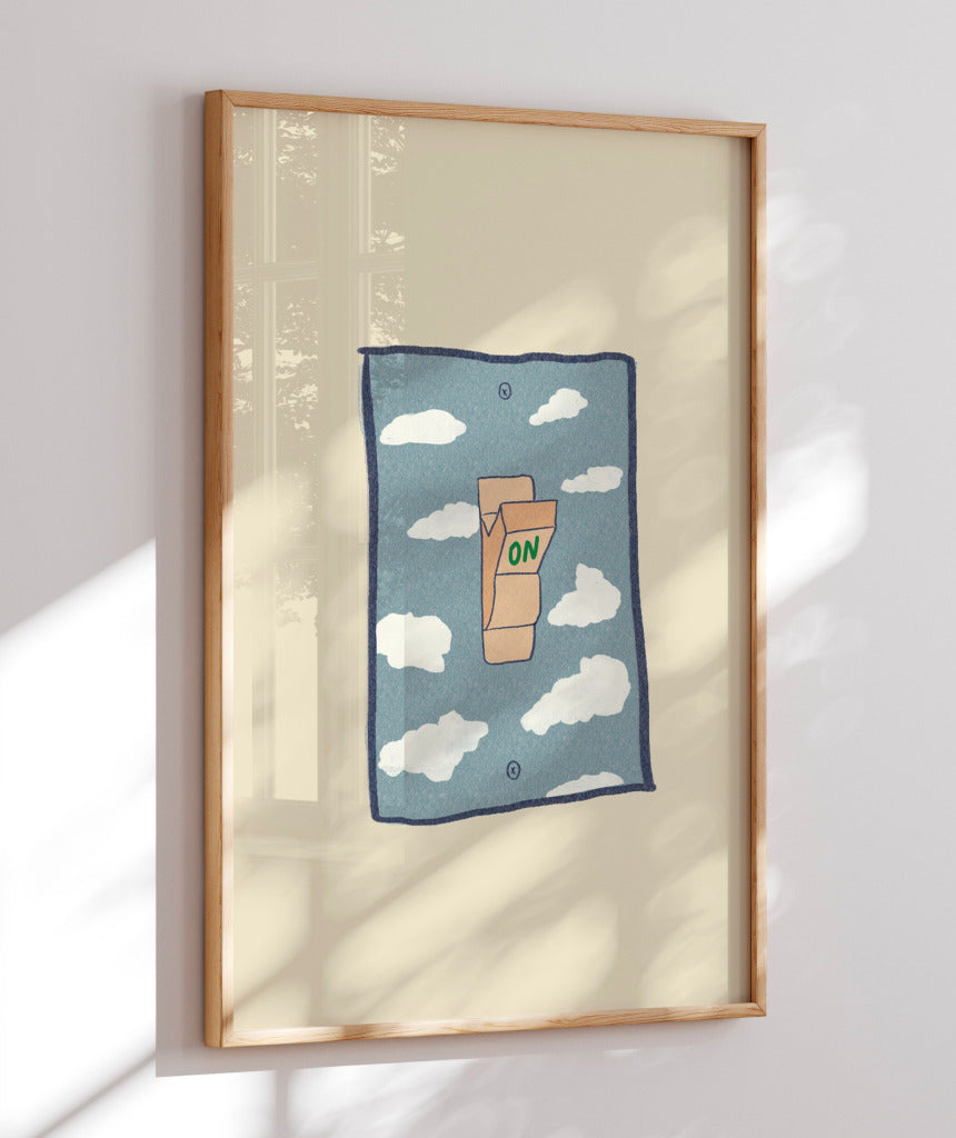 Quadro Ligado no Céu