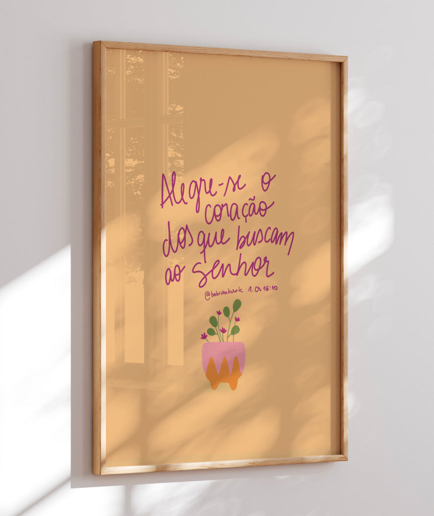 Quadro Alegre-se