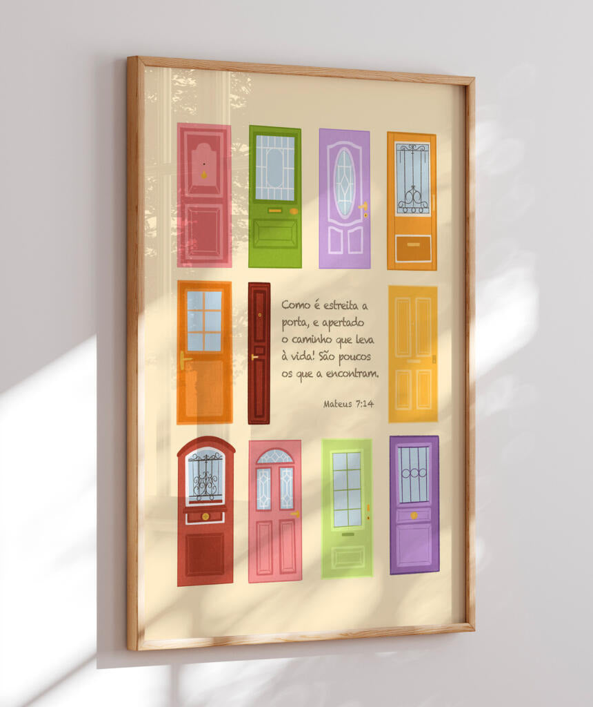 Quadro Porta Estreita