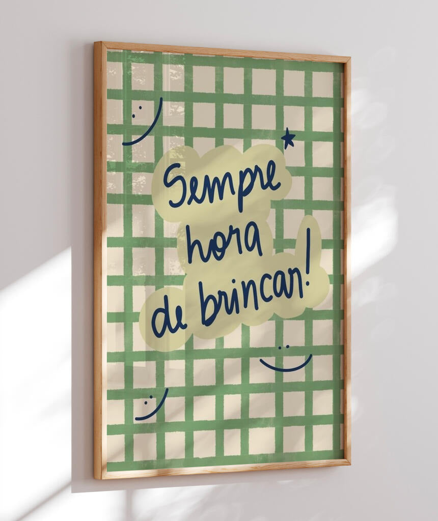 Sempre Hora de Brincar verde