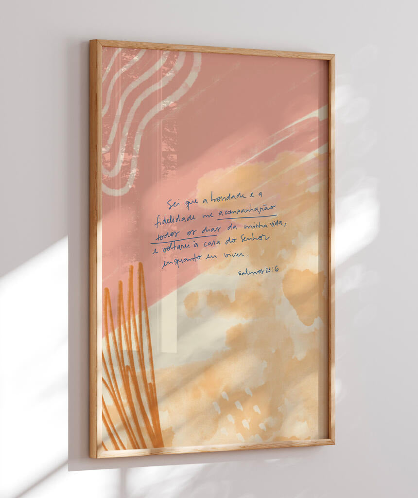 Quadro Salmo 23:6