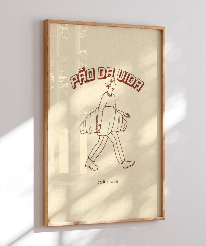 Quadro Pão da Vida