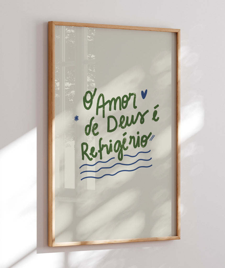 Quadro O Amor de Deus