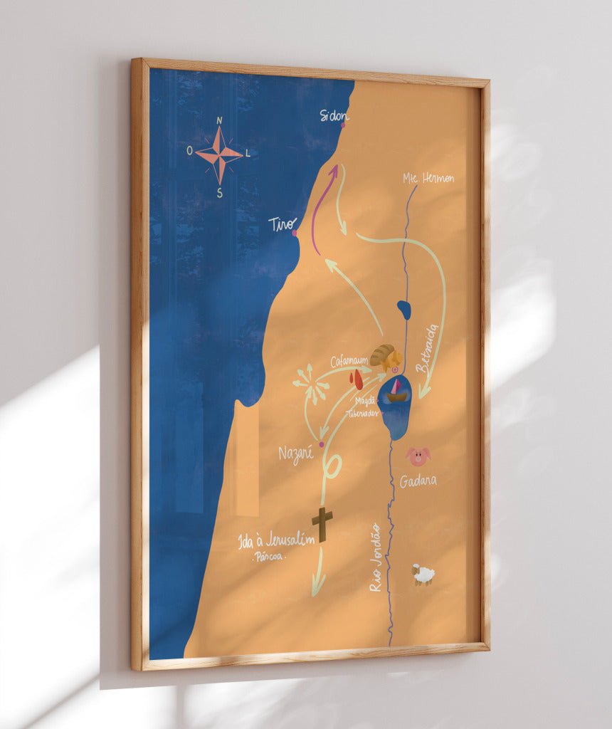 Quadro Caminhos de Jesus