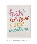 Quadro Vida com Deus