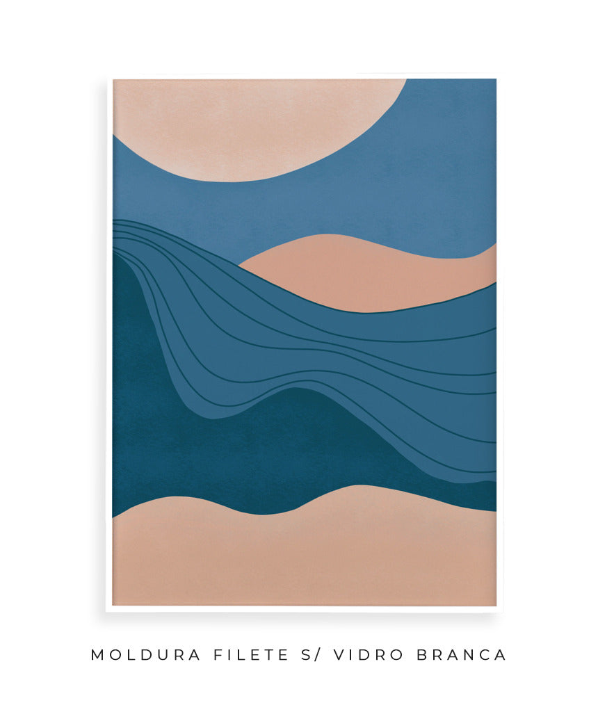 Quadro Linhas e Montes