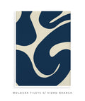 Quadro Curva Azul