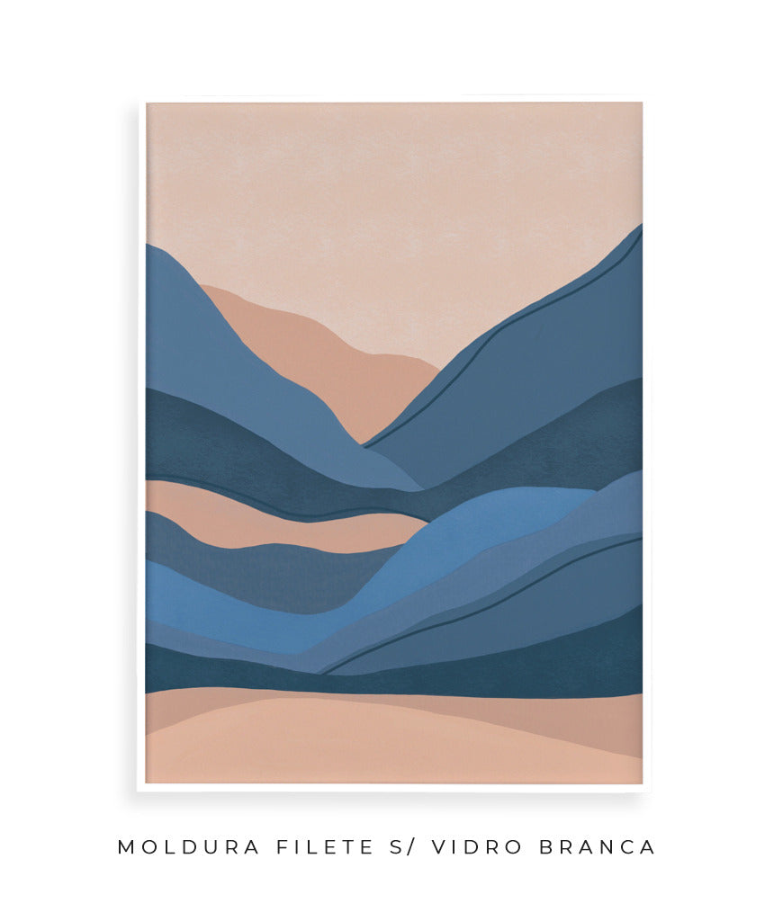 Quadro Monte Azul
