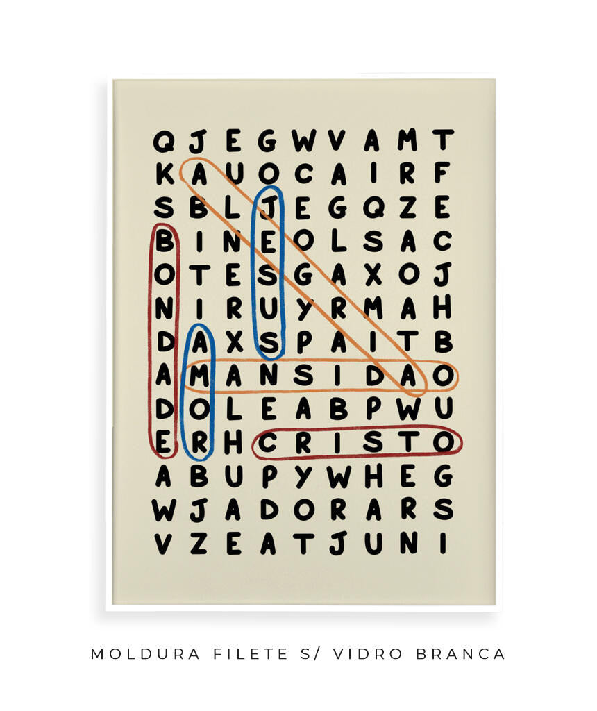 Quadro Caça-Palavras
