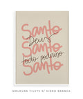 Quadro Santo Santo Santo