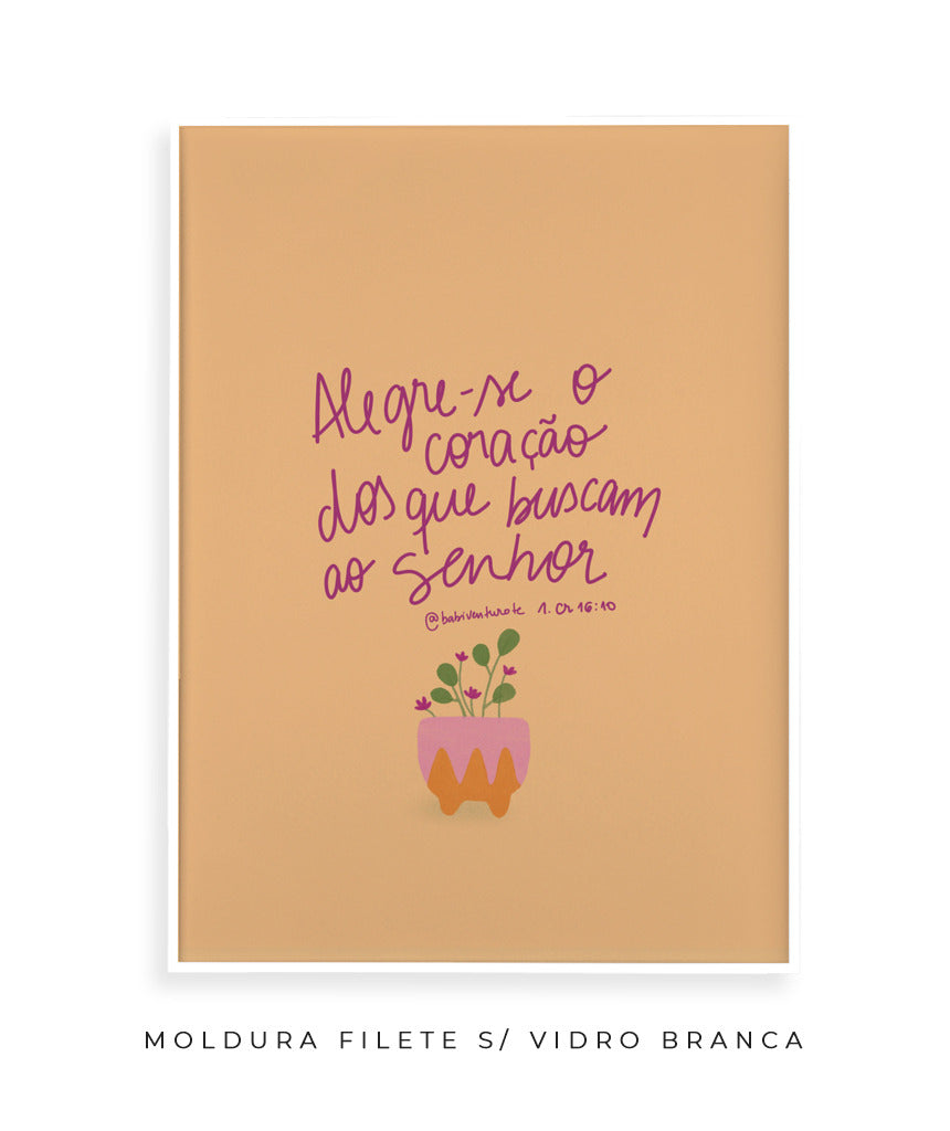 Quadro Alegre-se