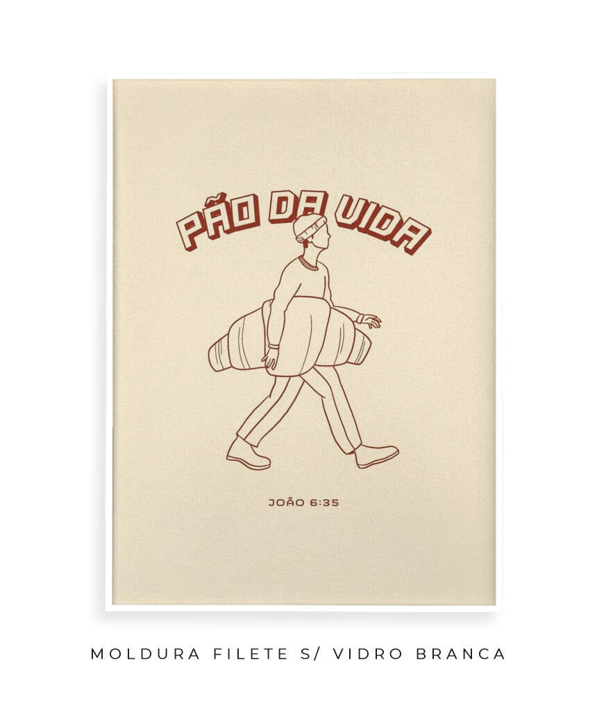 Quadro Pão da Vida