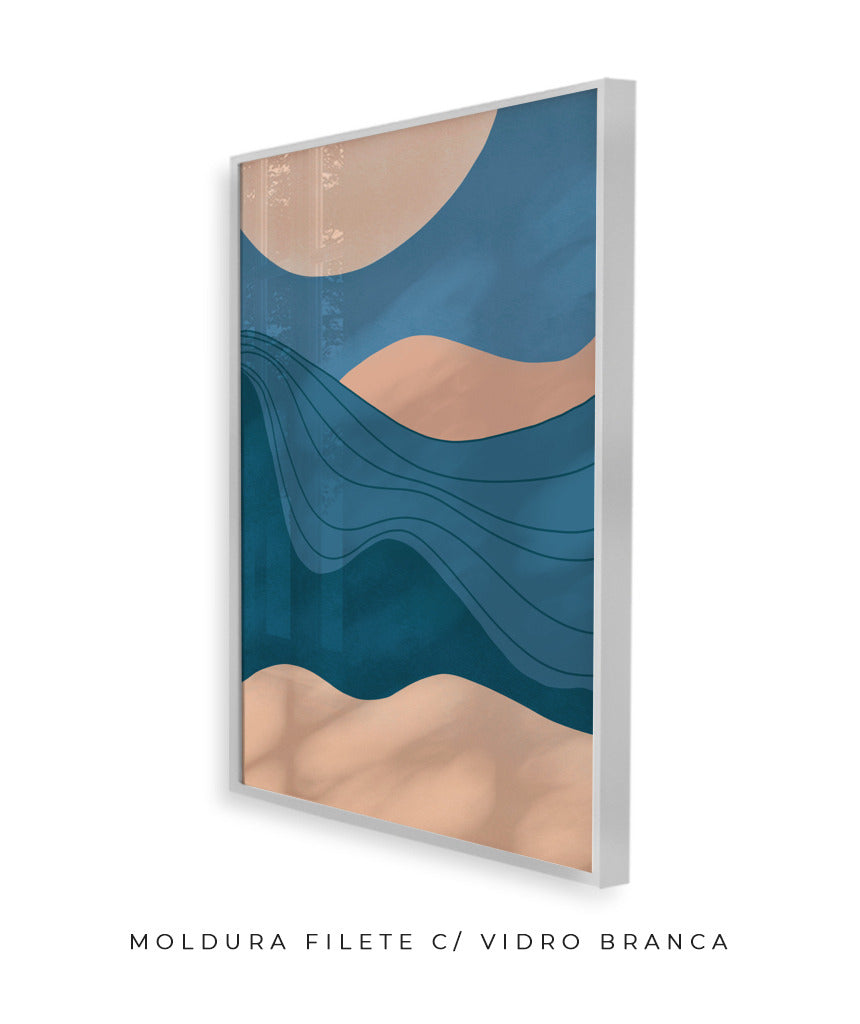 Quadro Linhas e Montes