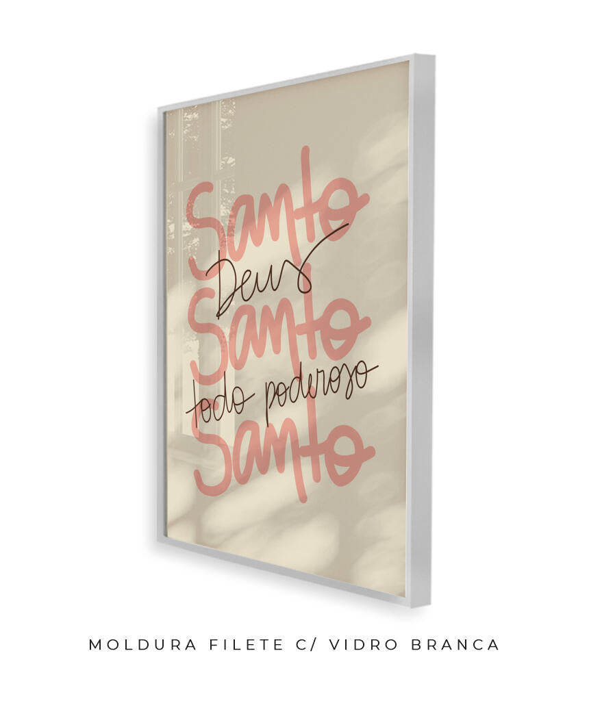Quadro Santo Santo Santo