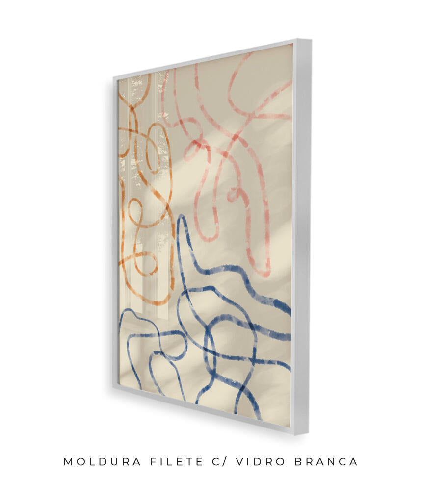 Quadro Linhas e Caminhos