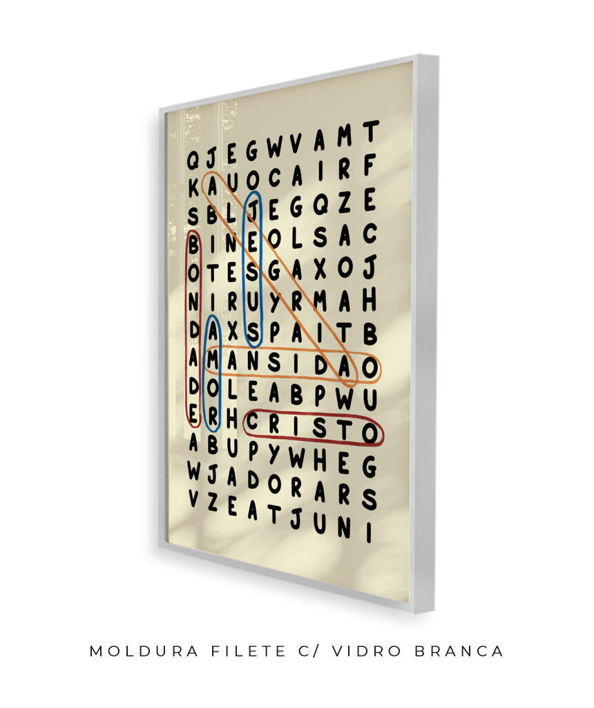 Quadro Caça-Palavras