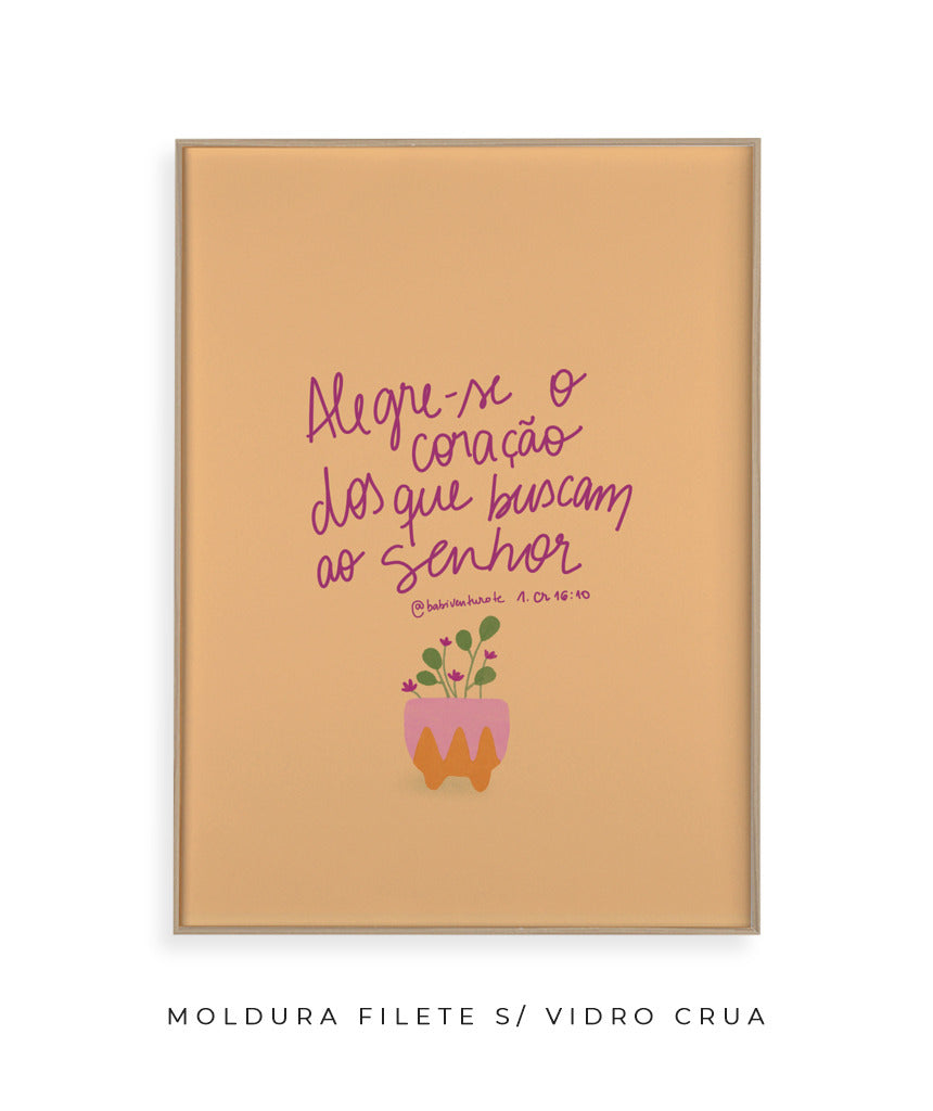 Quadro Alegre-se