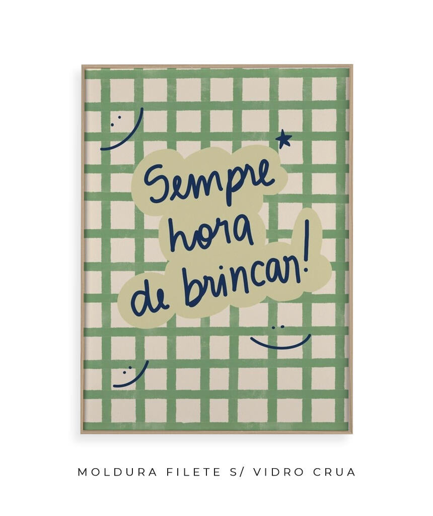 Sempre Hora de Brincar verde