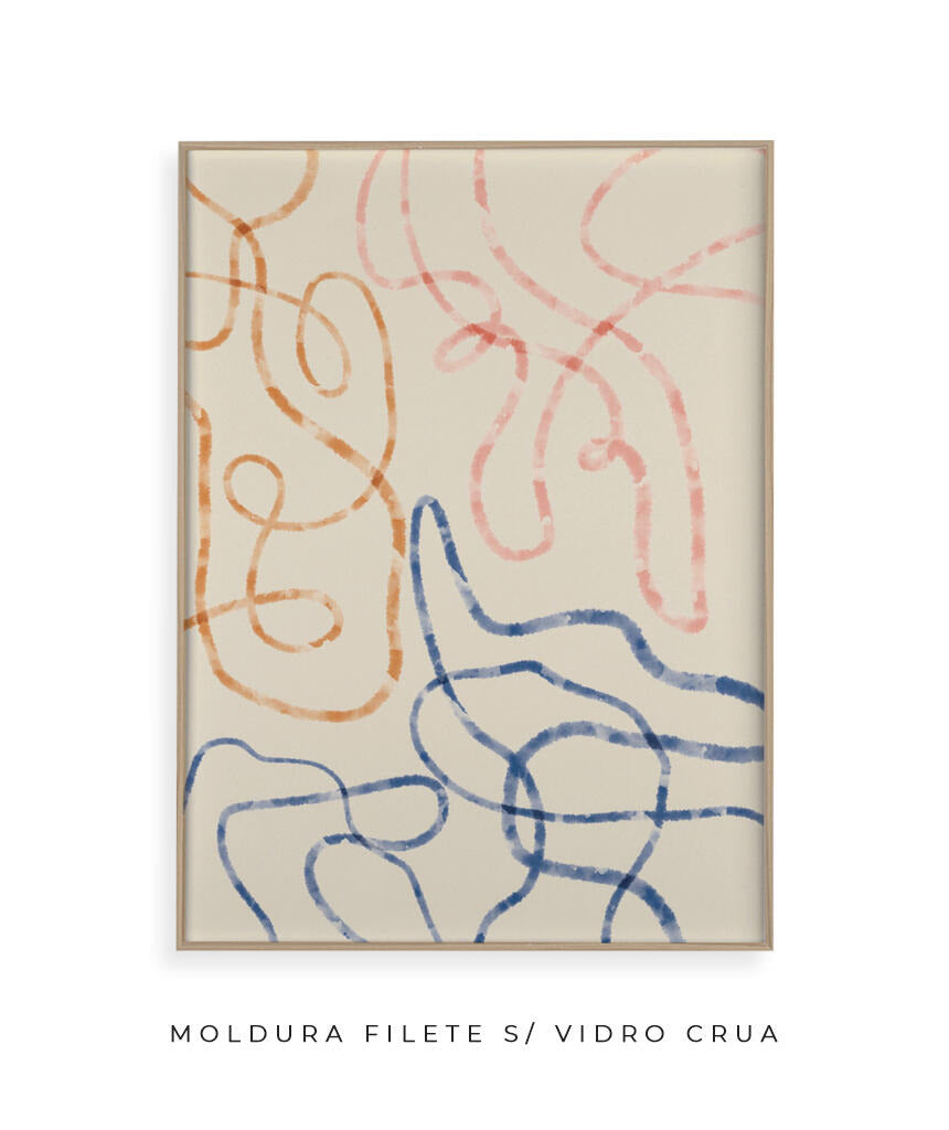 Quadro Linhas e Caminhos