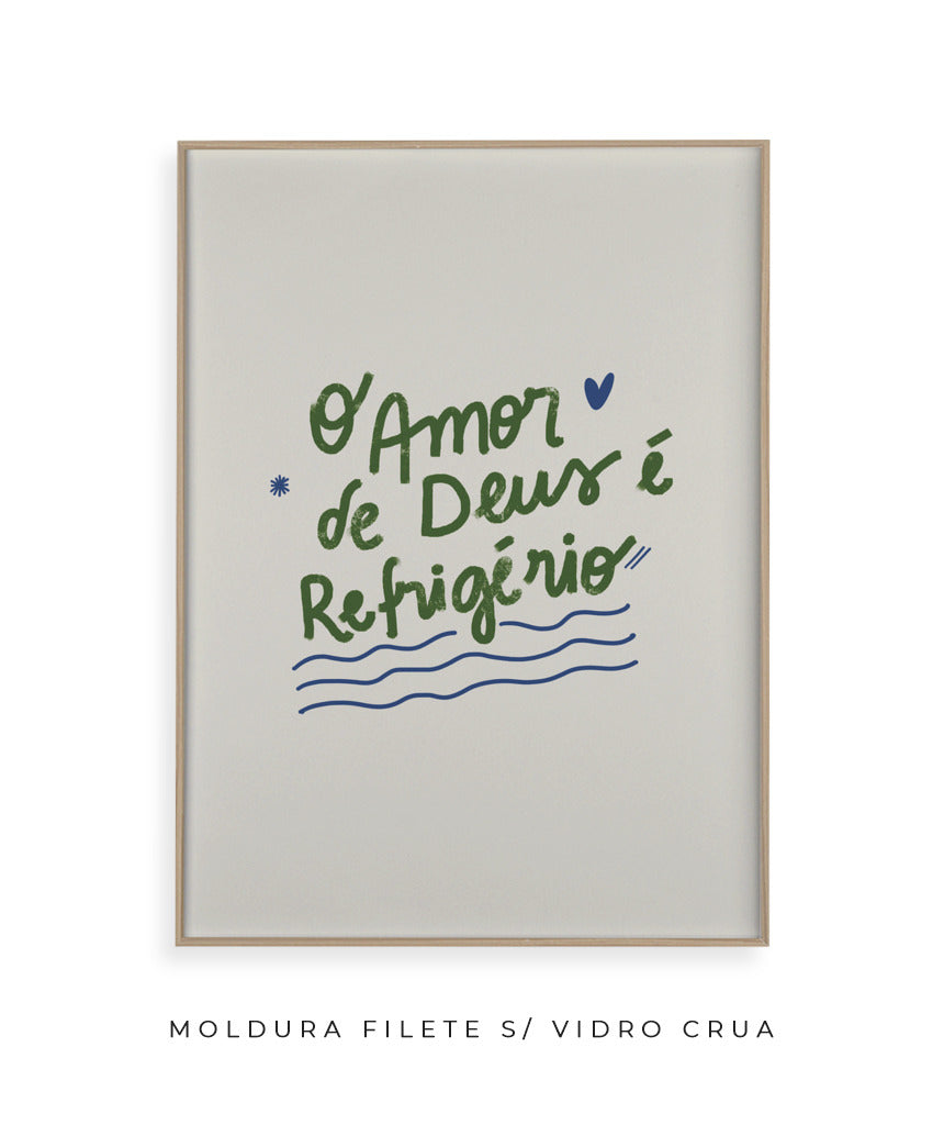 Quadro O Amor de Deus