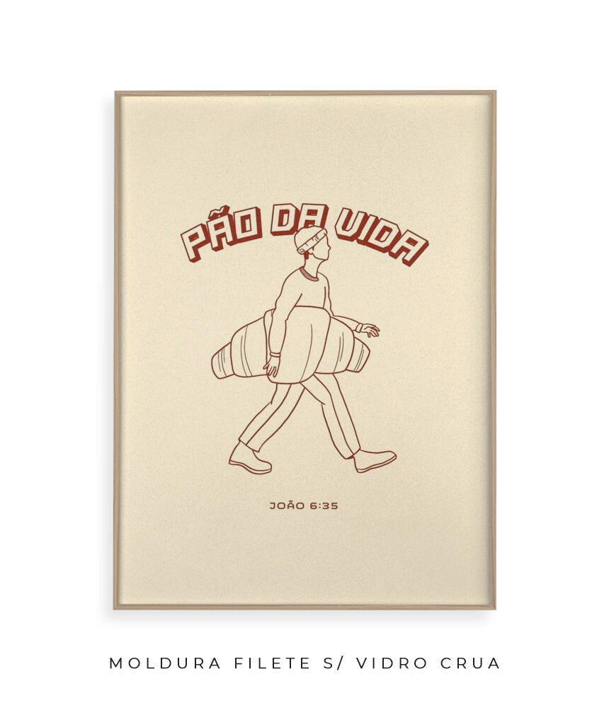 Quadro Pão da Vida