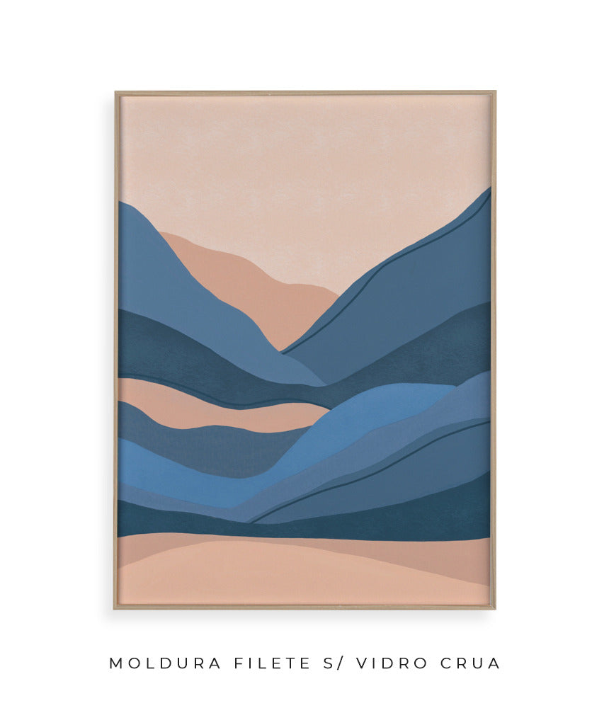 Quadro Monte Azul