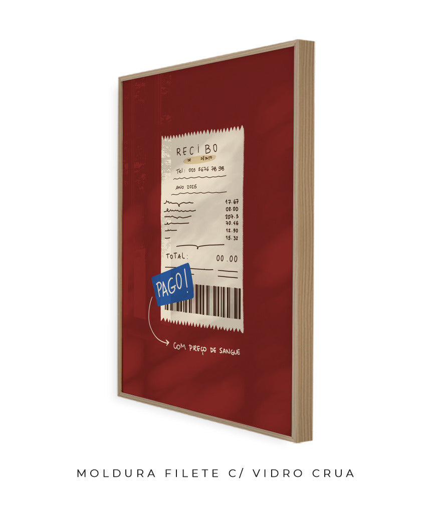 Quadro O Preço foi Pago