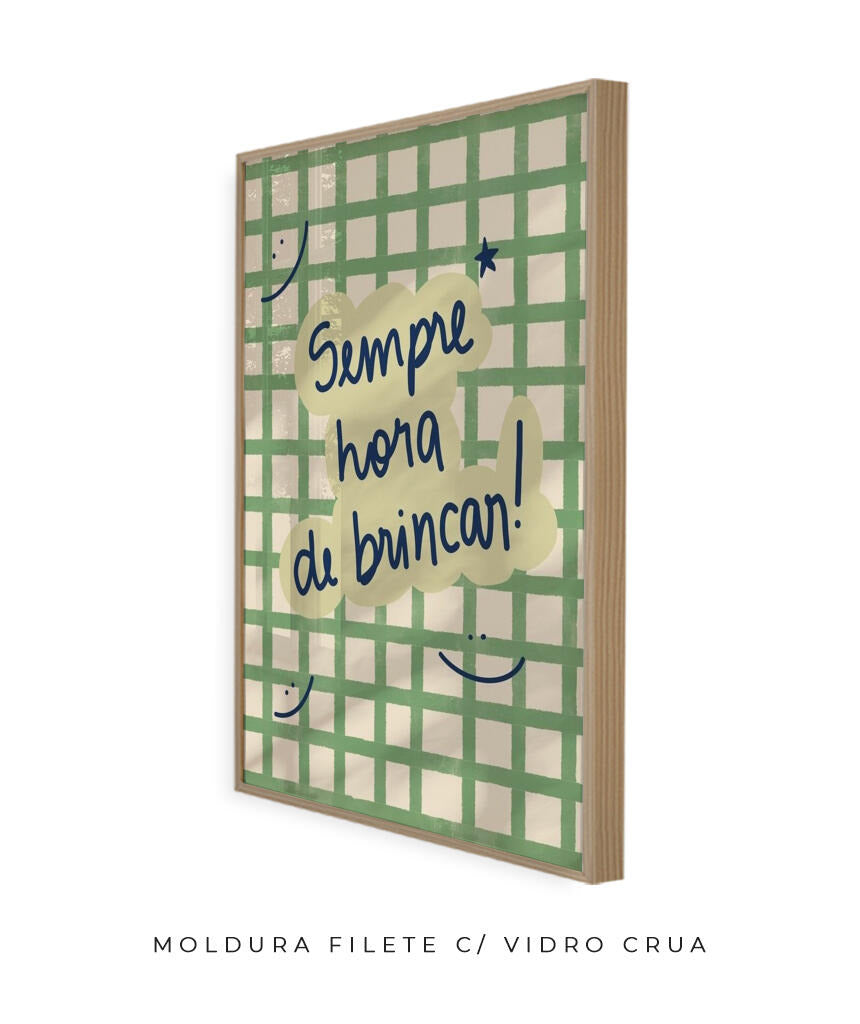 Sempre Hora de Brincar verde