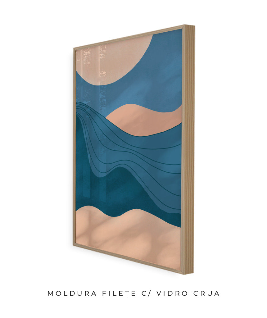 Quadro Linhas e Montes