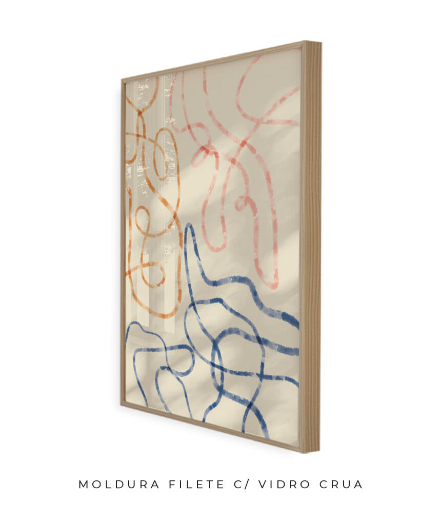 Quadro Linhas e Caminhos