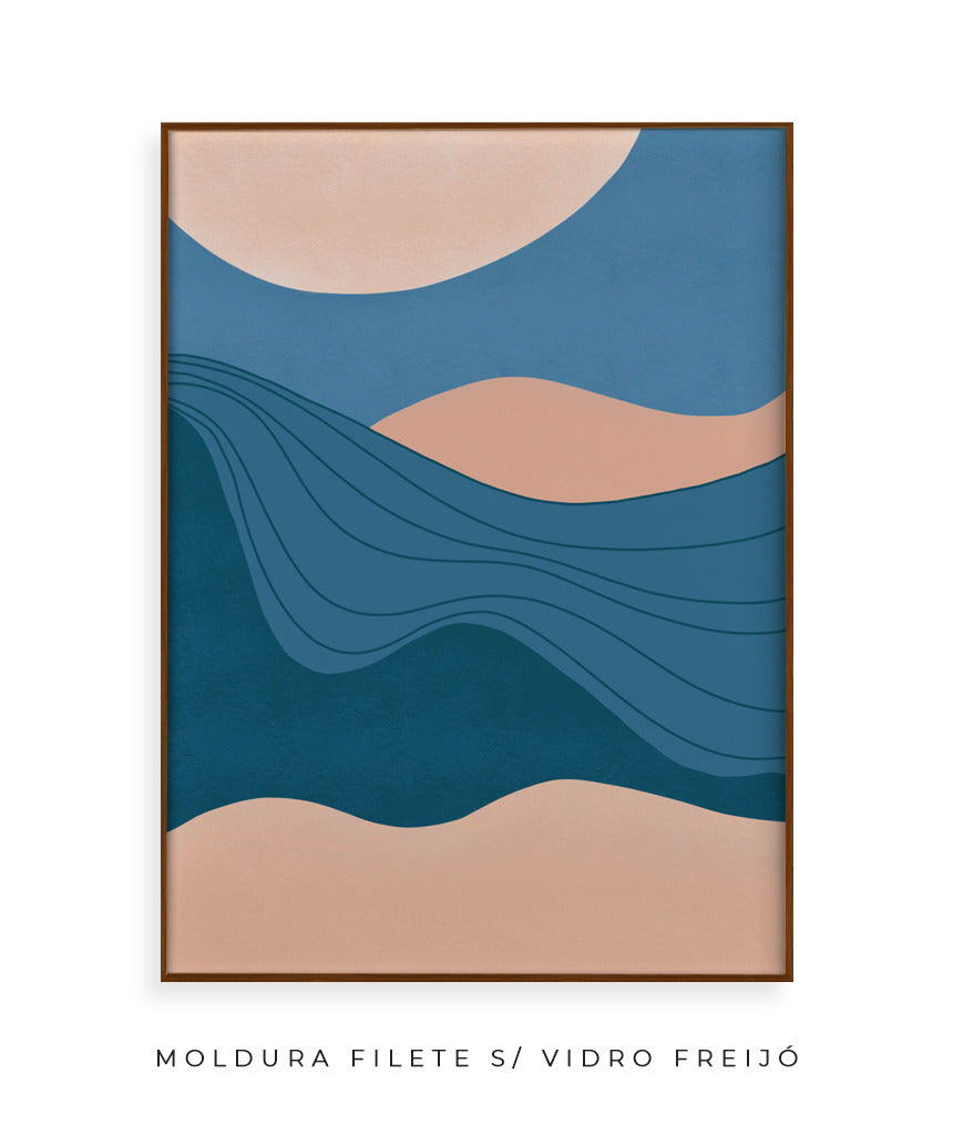 Quadro Linhas e Montes