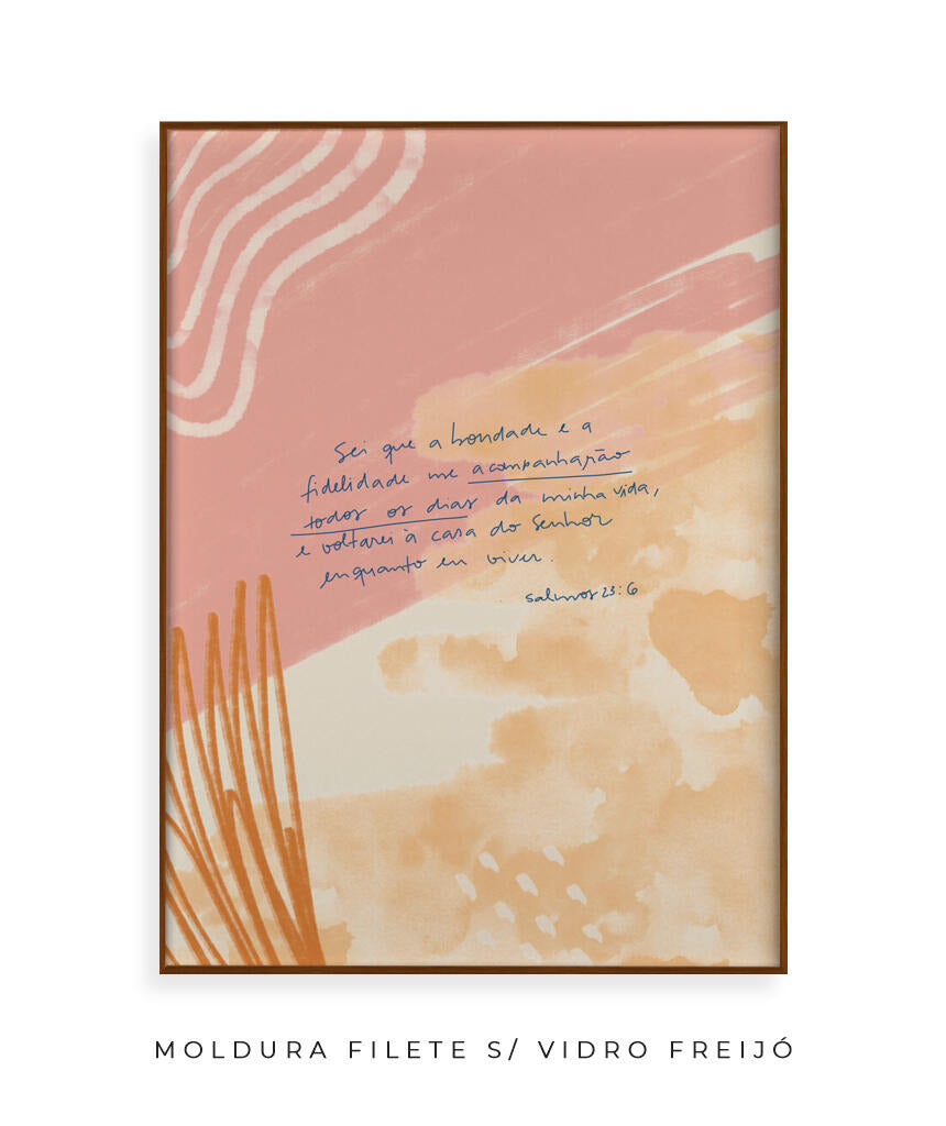 Quadro Salmo 23:6