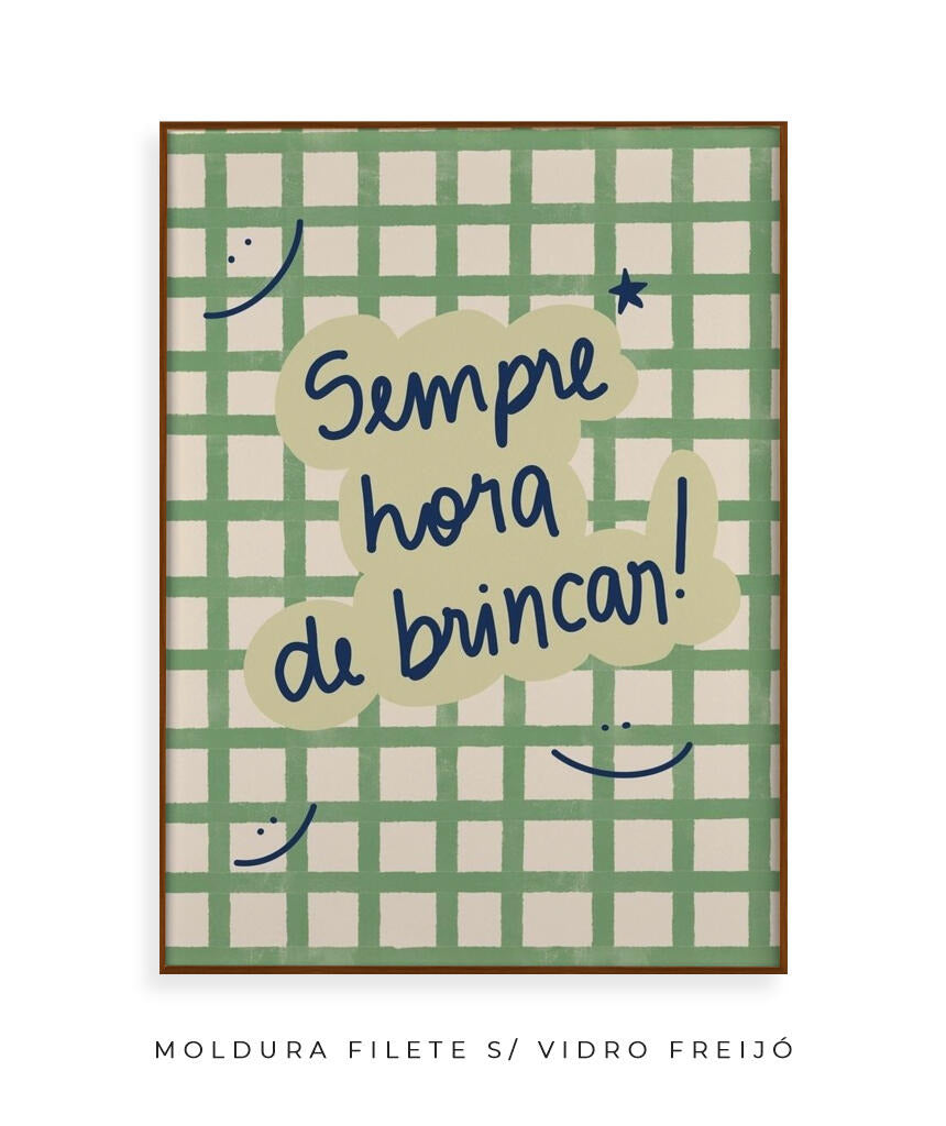 Sempre Hora de Brincar verde