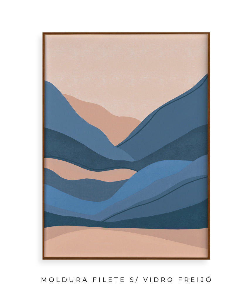 Quadro Monte Azul