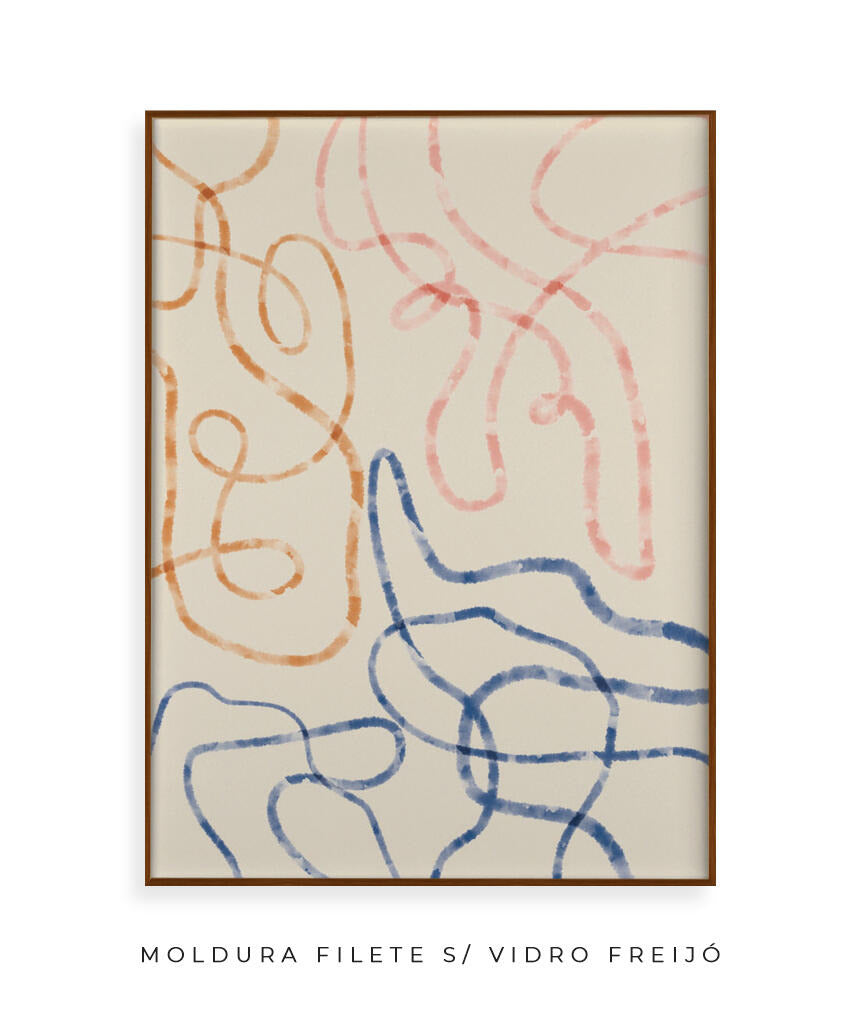 Quadro Linhas e Caminhos